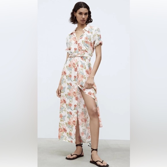 Excellent Condition Zara dress! Worn once. - Picture 1 of 14
